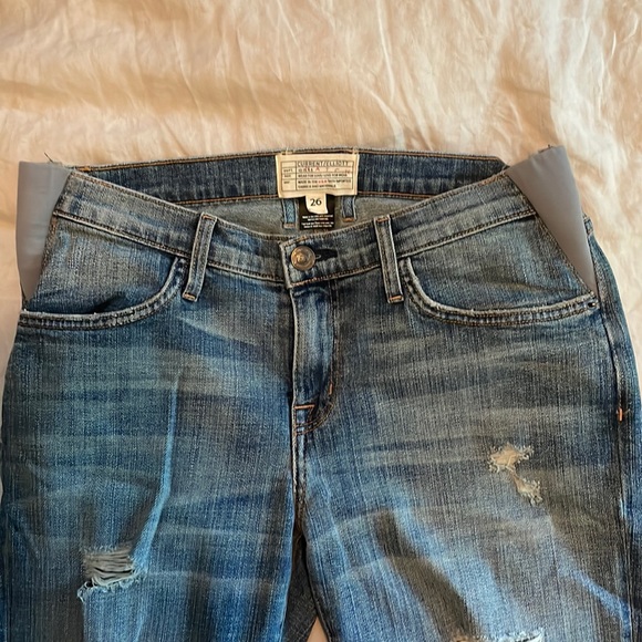 Current Elliott x Hatch maternity boyfriend jeans - Picture 2 of 6